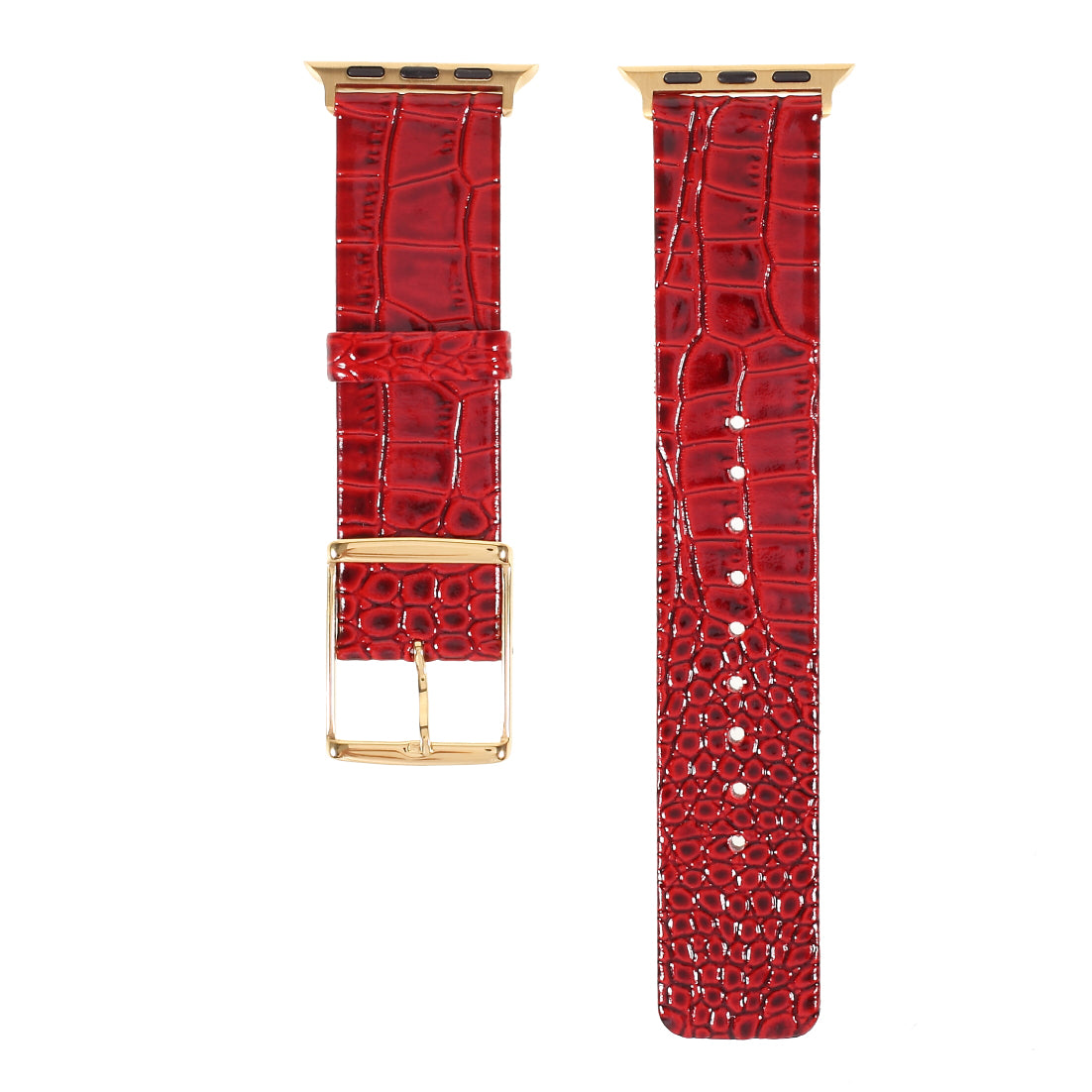Crocodile Texture Genuine Leather Watch Band Strap for Apple Watch Ultra 49mm Ultra 2 49mm Series 9 45mm SE (2023) 44mm Series 8 7 45mm Series 6 5 4 SE SE (2022) 44mm Series 3 2 1 42mm Crocodile Texture Genuine Leather Watch Band Strap for Apple Watch Ultra 49mm Ultra 2 49mm Series 9 45mm SE (2023) 44mm Series 8 7 45mm Series 6 5 4 SE SE (2022) 44mm Series 3 2 1 42mm